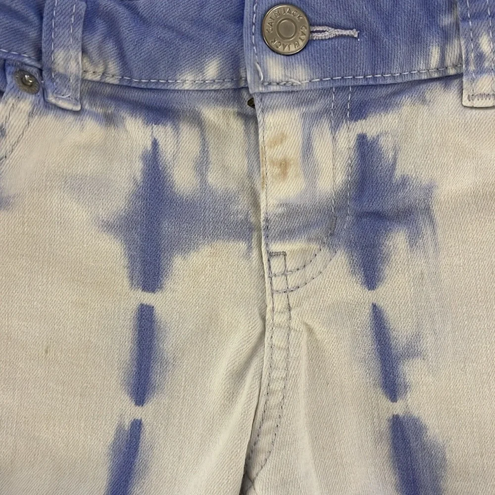 Cat & Jack Jean Shorts Purple/White Size M (7-8) - Picture 6 of 6